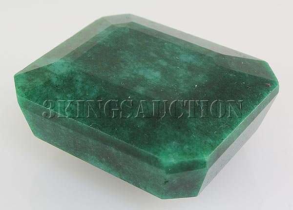 Emerald 330.18ctw Loose Gemstone 44x39x20mm EmeraldCut: Emerald 330.18ctw Loose Gemstone 44x39x20mm EmeraldCut **|**|** Natural Emerald Beryl Loose Gemstone Emerald Shape ; MSRP: $2500