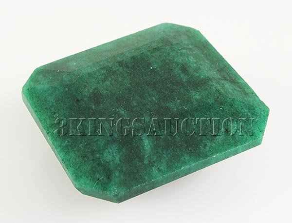 Emerald 175.01ctw Loose Gemstone 39x37x15mm SquareCut: Emerald 175.01ctw Loose Gemstone 39x37x15mm SquareCut **|**|** Natural Emerald Beryl Loose Gemstone Square Shape ; MSRP: $1300