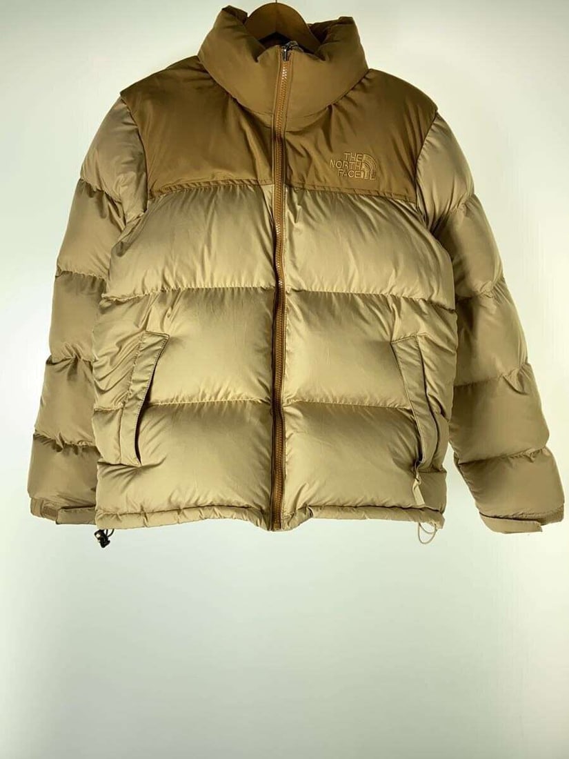 THE NORTH FACE THE Down Jacket: THE NORTH FACE THE Down Jacket ECO NUPTSE SizeL Polyester beige Condition: Pre-owned Brand: THE NORTH FACE Country: Japan SN: MOR_0820 Size: NA Jacket/Coat Length: normal Accents: NA