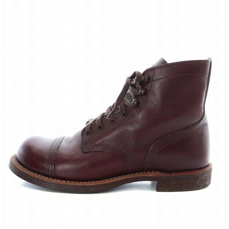 Red Wing 17 Year Manson Boots: Red Wing 17 Year Manson Boots Work Iron Range Settler Cap Toe Lace-Up Condition: Pre-owned Brand: Red Wing Country: Japan SN: MOR_0820 Department: NA Type: Boot Character: Boots