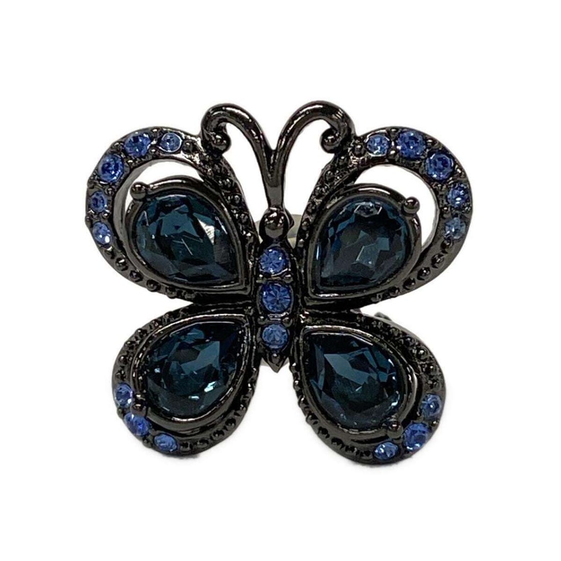 Auth ANNA SUI Black Blue Hardware: Auth ANNA SUI Black Blue Hardware Color Stone Clip On Earrings Condition: Pre-owned Brand: ANNA SUI Style: Clip On Earrings Color: Black, Blue Material: Hardware, Color Stone Note: This will be sh