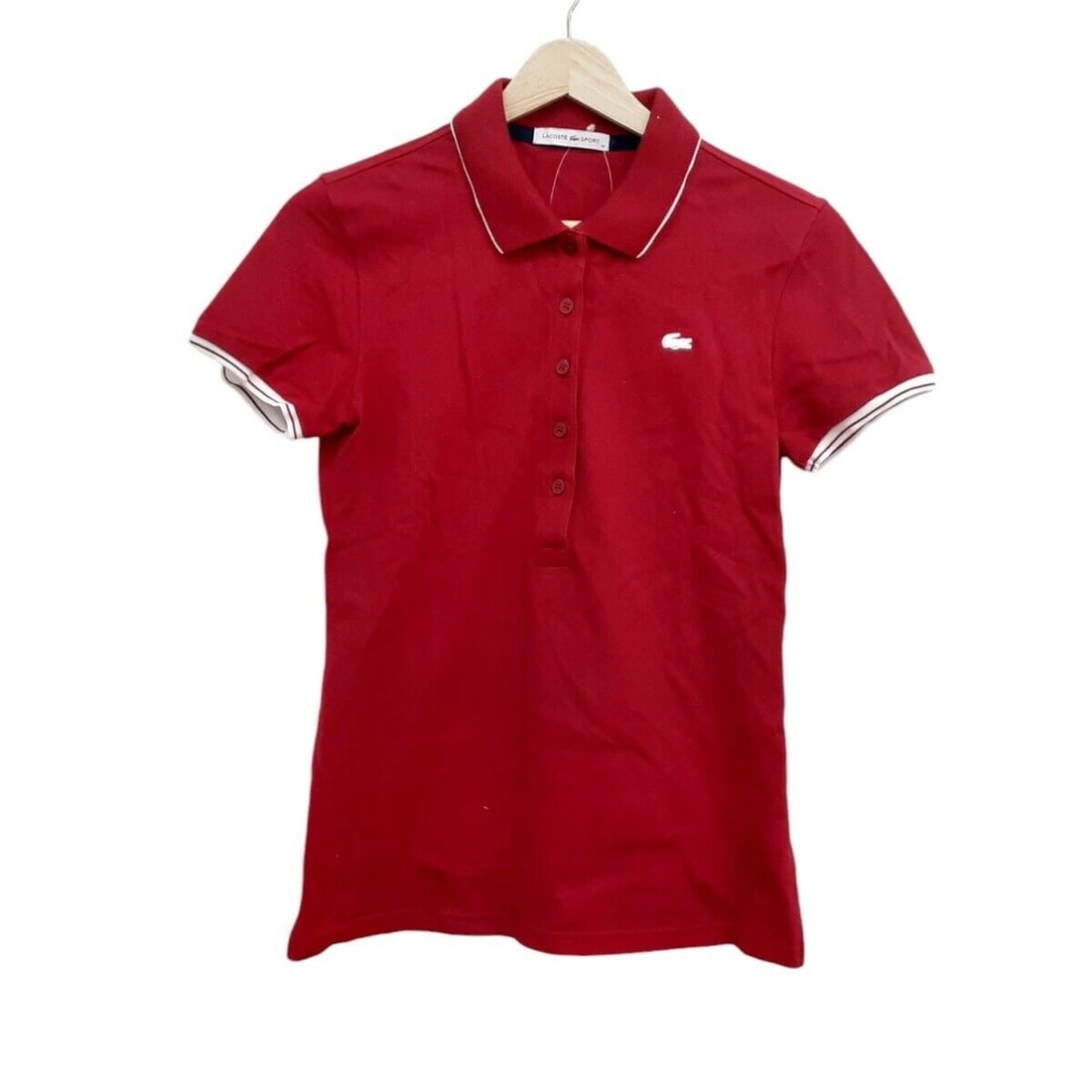Auth Lacoste - Red White Polo: Auth Lacoste - Red White Polo Shirt Condition: Pre-owned Brand: Lacoste Style: Polo Shirt Color: Red, White Material: Please see the photo of the quality tag ConditionRank: 7 Department: