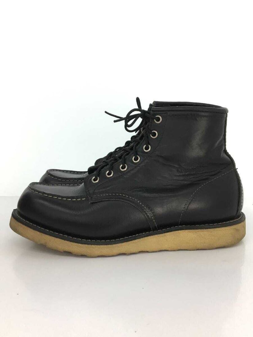 RED WING boots US9 black leather: RED WING boots US9 black leather 08230 Condition: Pre-owned Brand: RED WING Country: Japan SN: MOR_0820 Department: NA Type: Boot Character: Boots US Shoe Size: NA Color