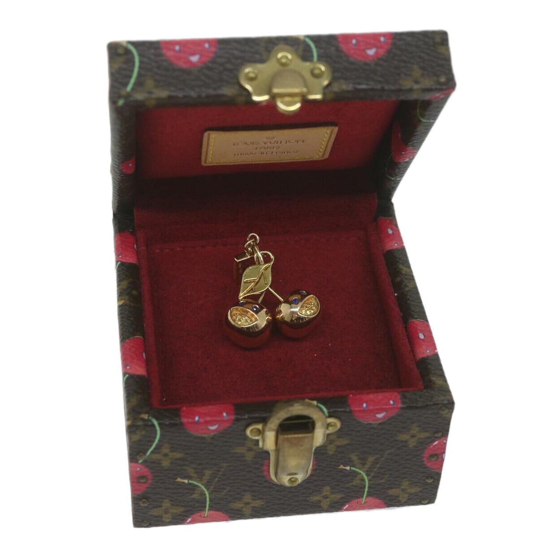 LOUIS VUITTON Monogram Cherry Box Limited: LOUIS VUITTON Monogram Cherry Box Limited To 200 Pieces World Wide Auth 47829A Condition: Pre-owned Important Notes: ?Pre-owned: An item that has been used or worn previously. See the sellers listing