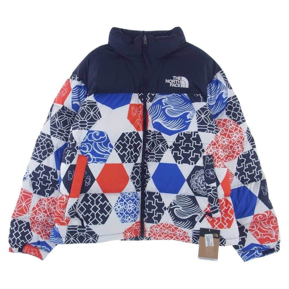 THE NORTH FACE THE Down Jacket: THE NORTH FACE THE Down Jacket NF0A5IX43H1 1996 Nuptse IC Geo Print Condition: Pre-owned Brand: THE NORTH FACE Country: Japan SN: MOR_0820 Size: NA Jacket/Coat Length: normal Accents: NA