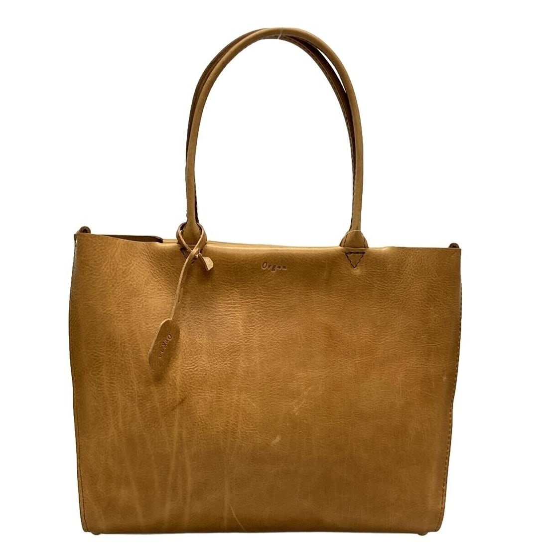 Auth organ - Light Brown Leather: Auth organ - Light Brown Leather Tote Bag Condition: Pre-owned Brand: organ Style: Tote Bag Exterior Color: Light Brown Exterior Material: Leather Accessories: Paper Tag Booklet Condition