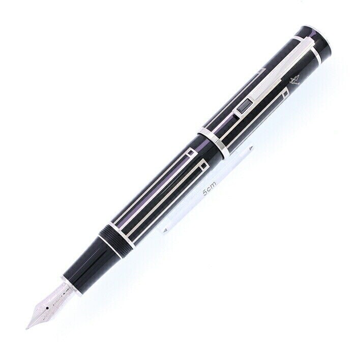 MONTBLANC Fountain Pen Writer Series 2009: MONTBLANC Fountain Pen Writer Series 2009 Thomas Mann SizeM - Condition: Used Brand: MONTBLANC Country: Japan SN: MOR_0820 Vintage: No Region of Origin: NA Nib Size: Oblique Broad (OB) <b