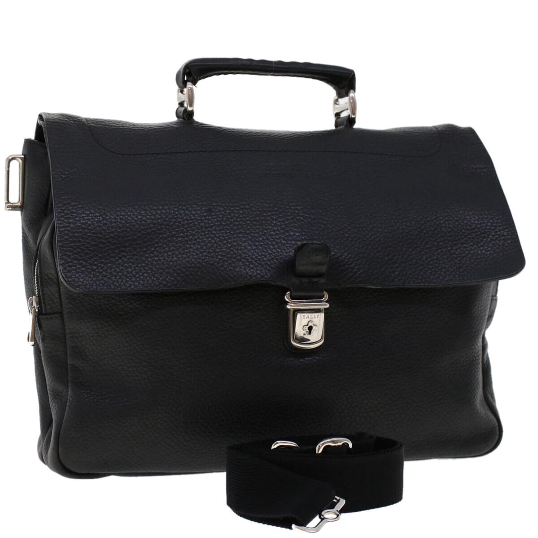 BALLY Hand Bag Leather 2way Shoulder: BALLY Hand Bag Leather 2way Shoulder Bag Black Auth cl613 Condition: Pre-owned Important Notes: ?Pre-owned: An item that has been used or worn previously. See the sellers listing for full ... Read mor