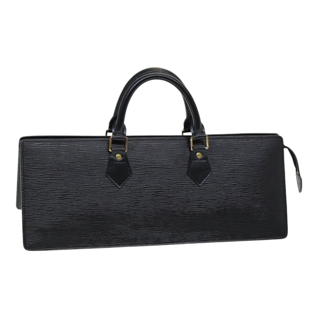 LOUIS VUITTON Epi Sac Triangle Hand: LOUIS VUITTON Epi Sac Triangle Hand Bag Black M52092 LV Auth 85923 Condition: Pre-owned Important Notes: ?Pre-owned: An item that has been used or worn previously. See the sellers listing for full ...