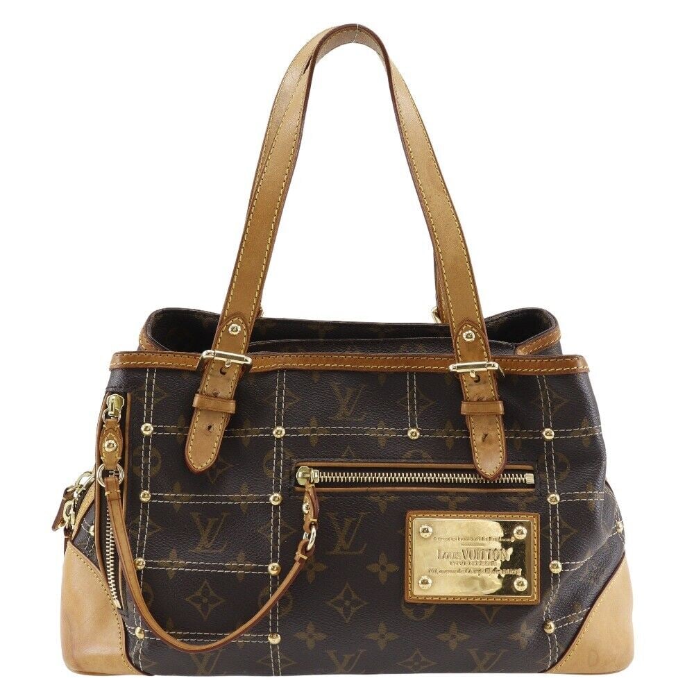 LOUIS VUITTON Rivette Handbag M40140 Monogram: LOUIS VUITTON Rivette Handbag M40140 Monogram canvas Condition: Pre-owned Brand: LOUIS VUITTON Style: Handbag Exterior Material: Monogram canvas Exterior Color: Brown Size: See Description <b