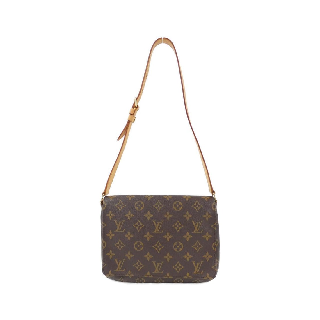 Authentic LOUIS VUITTON Monogram Musette Tango: Authentic LOUIS VUITTON Monogram Musette Tango M51257 Shoulder bag #270-003-... Condition: Pre-owned Brand: LOUIS VUITTON Style: Shoulder bag Exterior Color: MARRON GOLD (Hardware) Exterior Material: