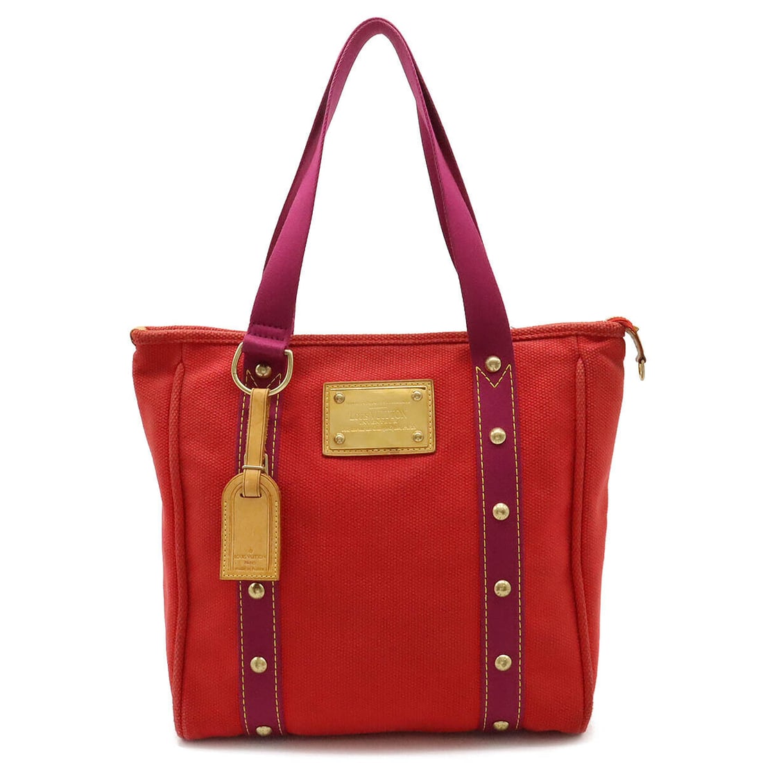 LOUIS VUITTON Cabas MM M40034 Rouge: LOUIS VUITTON Cabas MM M40034 Rouge Antigua Tote Bag 240720N Condition: Pre-owned Brand: LOUIS VUITTON Model: M40034 Style: Hand Bag Exterior Material: Leather Exterior Color: Unknown Dep