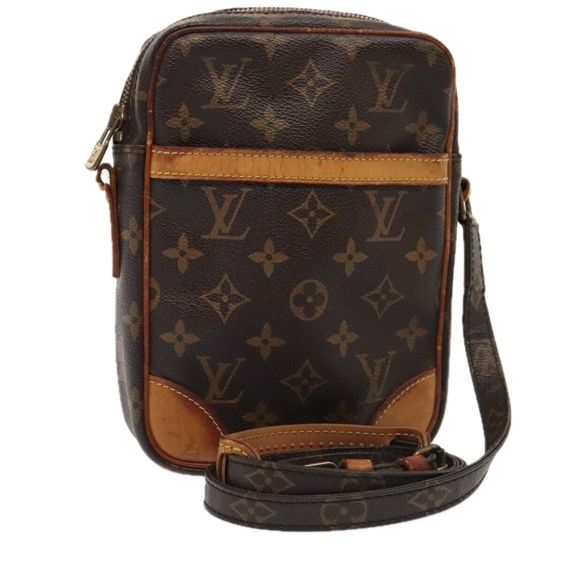 LOUIS VUITTON Monogram Danube Shoulder Bag: LOUIS VUITTON Monogram Danube Shoulder Bag M45266 LV Auth 90656 Condition: Pre-owned Important Notes: ?Pre-owned: An item that has been used or worn previously. See the sellers listing for full ... Re