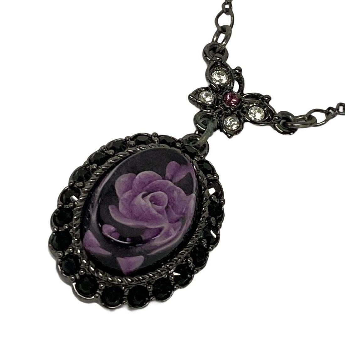 Auth ANNA SUI Black Purple Plastic: Auth ANNA SUI Black Purple Plastic Necklace Condition: Pre-owned Brand: ANNA SUI Style: Necklace Color: Black, Purple Material: Plastic Note: This will be shipped by FedEx. Please note taxes may b