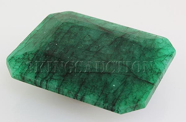 Emerald 122.38ctw Loose Gemstone 39x31x12mm EmeraldCut: Emerald 122.38ctw Loose Gemstone 39x31x12mm EmeraldCut **|**|** Natural Emerald Beryl Loose Gemstone Emerald Shape ; MSRP: $900