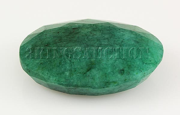 Emerald 108.65ctw Loose Gemstone 40x29x12mm Oval Cut: Emerald 108.65ctw Loose Gemstone 40x29x12mm Oval Cut **|**|** Natural Emerald Beryl Loose Gemstone Oval Shape ; MSRP: $800