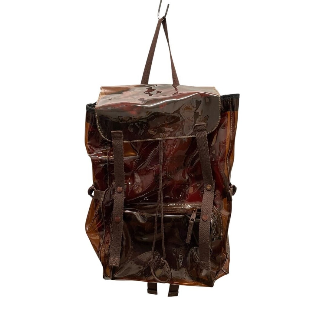 RAF SIMONS EASTPAK 18SS PVC backpack: RAF SIMONS EASTPAK 18SS PVC backpack EK05D85U Brown Condition: Pre-owned Brand: RAF SIMONS Country: Japan SN: MOR_0820 Department: Men Occasion: Travel Style: Duffle Material: NA