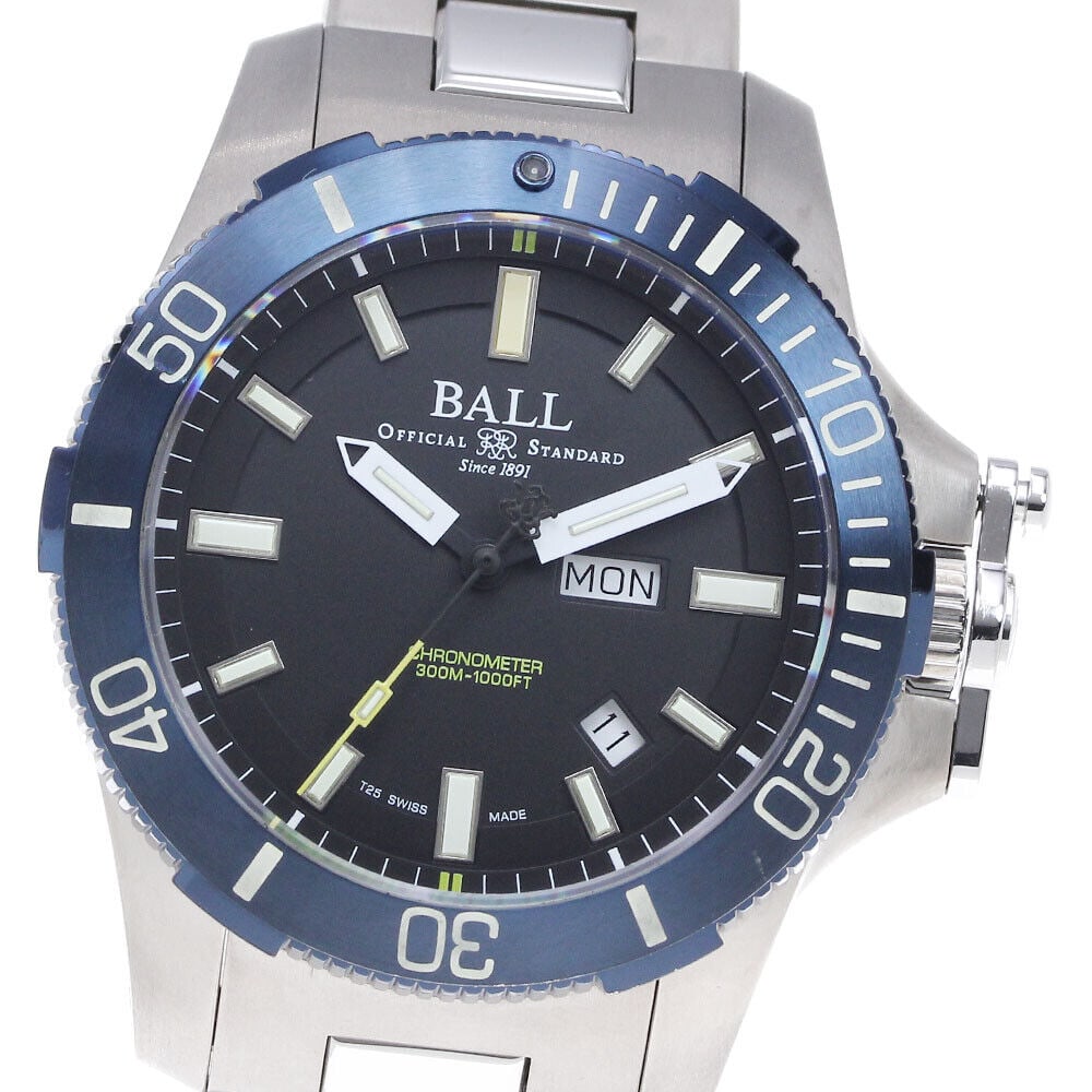 BALLWATCH DM2276A-S3CJ-BK Engineer Hydrocarbon Date Automatic: BALLWATCH DM2276A-S3CJ-BK Engineer Hydrocarbon Date Automatic Winding Condition: Pre-owned Brand: BALLWATCH Country: Japan SN: MOR_0820 With Manual/Booklet: No Watch Shape: Round Departme