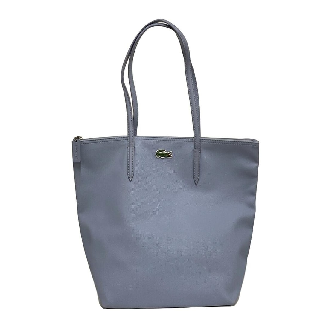 Auth Lacoste - Light Blue PVC: Auth Lacoste - Light Blue PVC Leather Shoulder Bag Condition: Pre-owned Brand: Lacoste Style: Shoulder Bag Exterior Color: Light Blue Exterior Material: PVC, Leather ConditionRank: 6 Depa