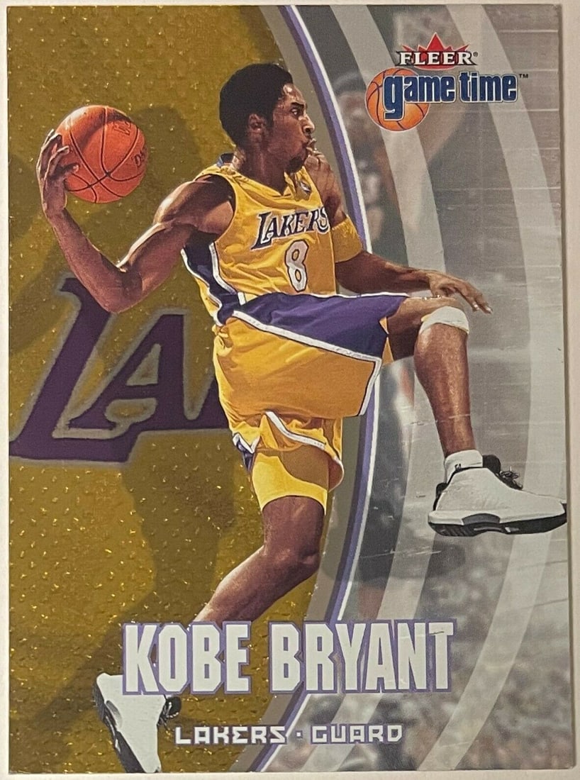 Kobe Bryant 2000-01 Fleer Game Time: Kobe Bryant 2000-01 Fleer Game Time Gold Holo Foil Card #3 (Los Angeles Lakers) Kobe Bryant 2000-01 Fleer Game Time Gold Holo Foil Card #3 (Los Angeles Lakers) SKU no: RBJ7263057051736 Guidelines for
