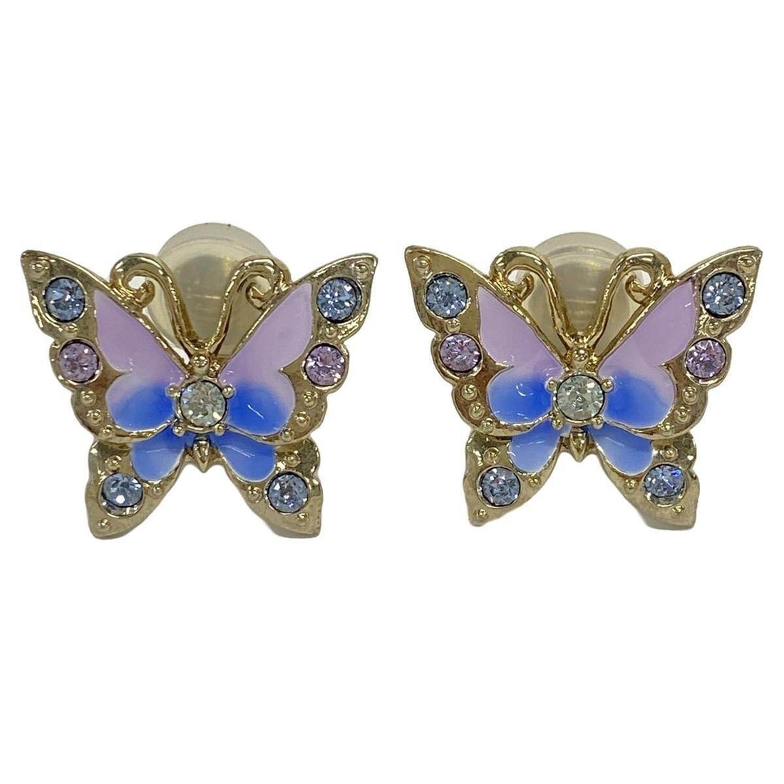 Auth ANNA SUI Blue Purple Silver: Auth ANNA SUI Blue Purple Silver Color Stone Clip On Earrings Condition: Pre-owned Brand: ANNA SUI Style: Clip On Earrings Color: Blue, Purple, Silver Material: Color Stone Note: This will be ship