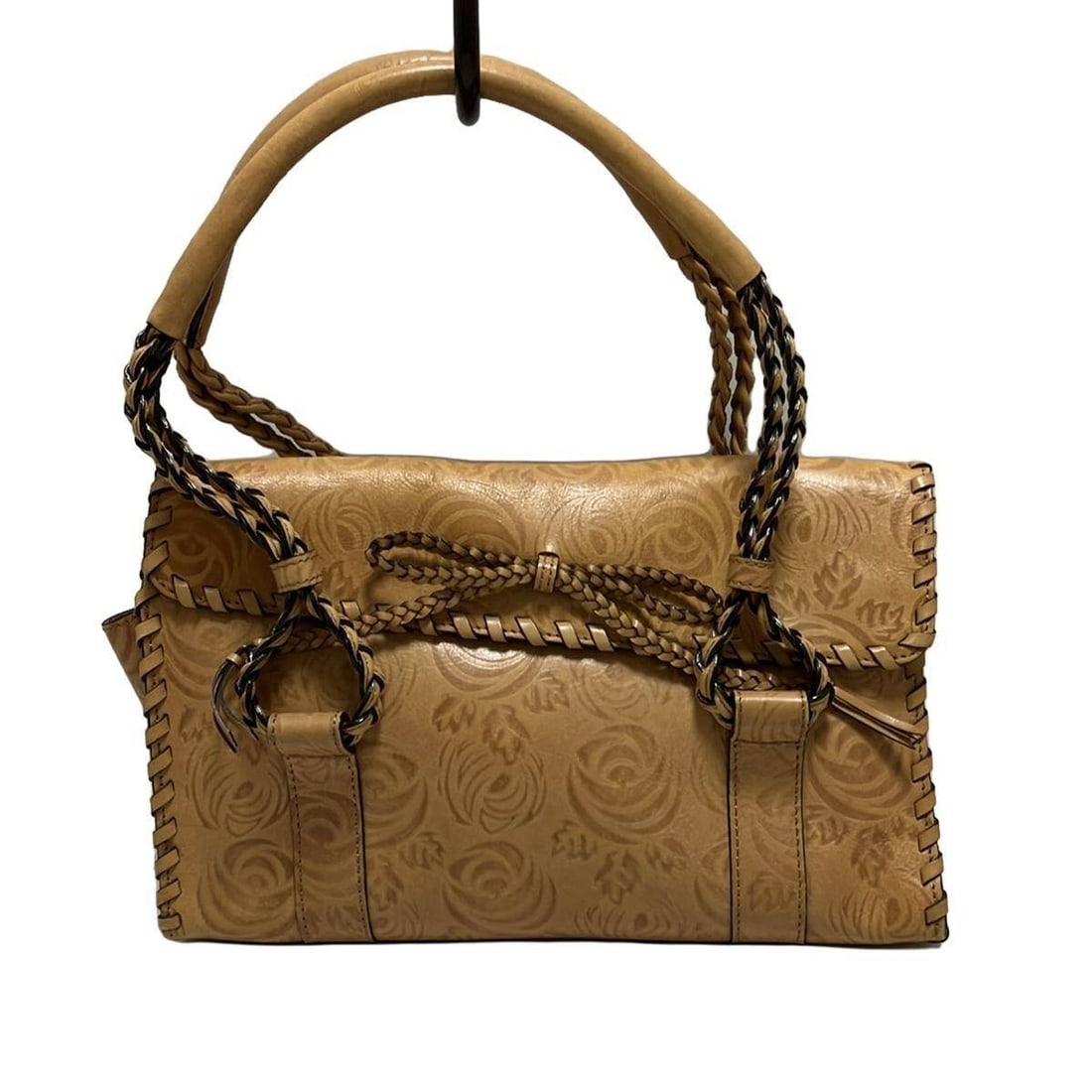 Auth ANNA SUI - Light Brown: Auth ANNA SUI - Light Brown Leather Handbag Condition: Pre-owned Brand: ANNA SUI Style: Handbag Exterior Color: Light Brown Exterior Material: Leather Accessories: Dust Bag ConditionRank: