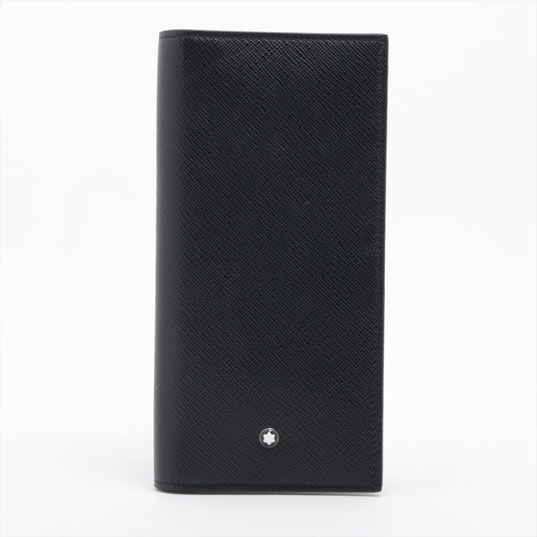 Montblanc Logo Leather Wallet Black: Montblanc Logo Leather Wallet Black Condition: Pre-owned Brand: Montblanc SKU no: RBJ205225086641 Guidelines for Bidding We recommend for all bidders to review the LiveAuctioneers bidding FAQ to learn