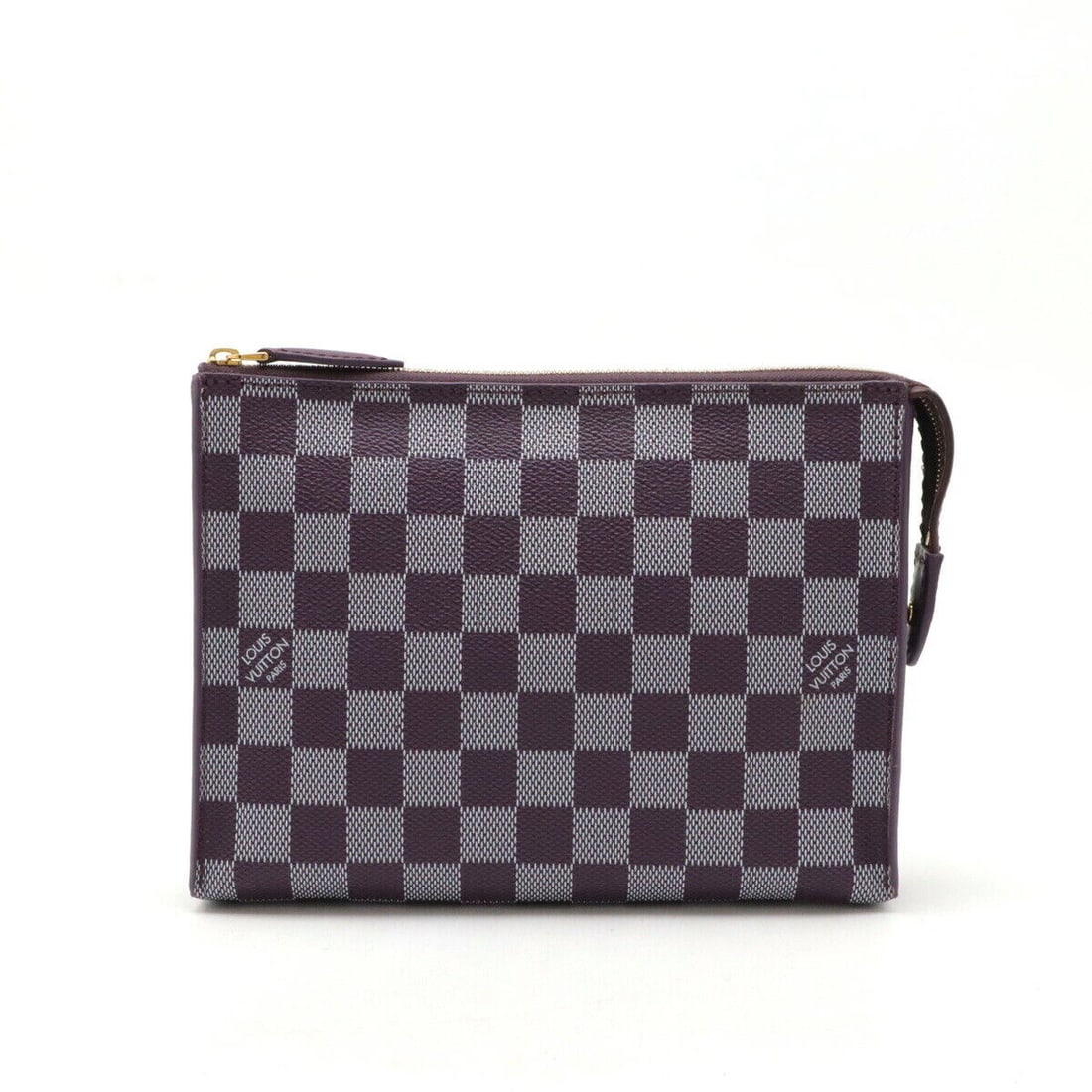 LOUIS VUITTON Damier Color Elemon Clutch: LOUIS VUITTON Damier Color Elemon Clutch Bag Second Bag Pouch PVC 241014N Condition: Pre-owned Brand: LOUIS VUITTON Model: N41296 Style: Hand Bag Exterior Material: Leather Exterior Color: Unknown