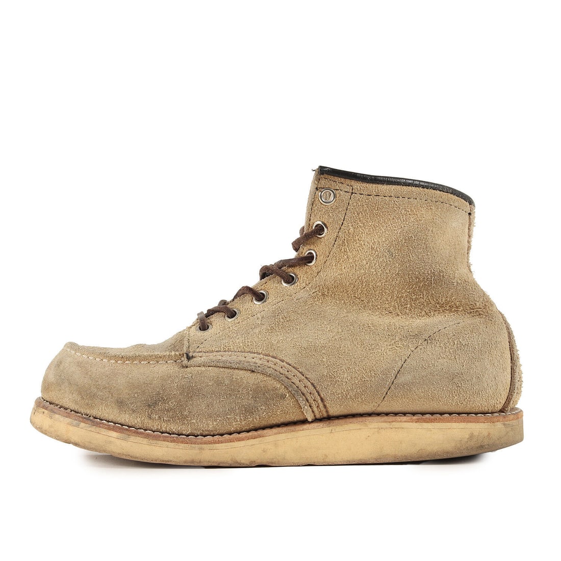 RED WING 90s 8173 Embroidered Feather: RED WING 90s 8173 Embroidered Feather Tag Suede Mock Toe Irish Setter Condition: Pre-owned Brand: RED WING Country: Japan SN: MOR_0820 Department: NA Type: Boot Character: Boots