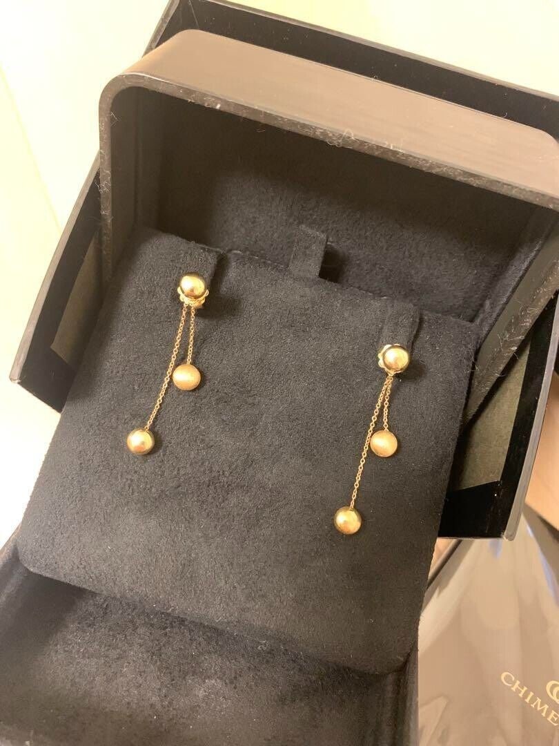CHIMENTO Earrings Chain Drop Dangle 3Way: CHIMENTO Earrings Chain Drop Dangle 3Way K18 Gold Used Condition: Pre-owned Brand: CHIMENTO Diamond Clarity Grade: N/A Setting Style: N/A Type: Earrings Metal Purity: 18k Main Stone Depth