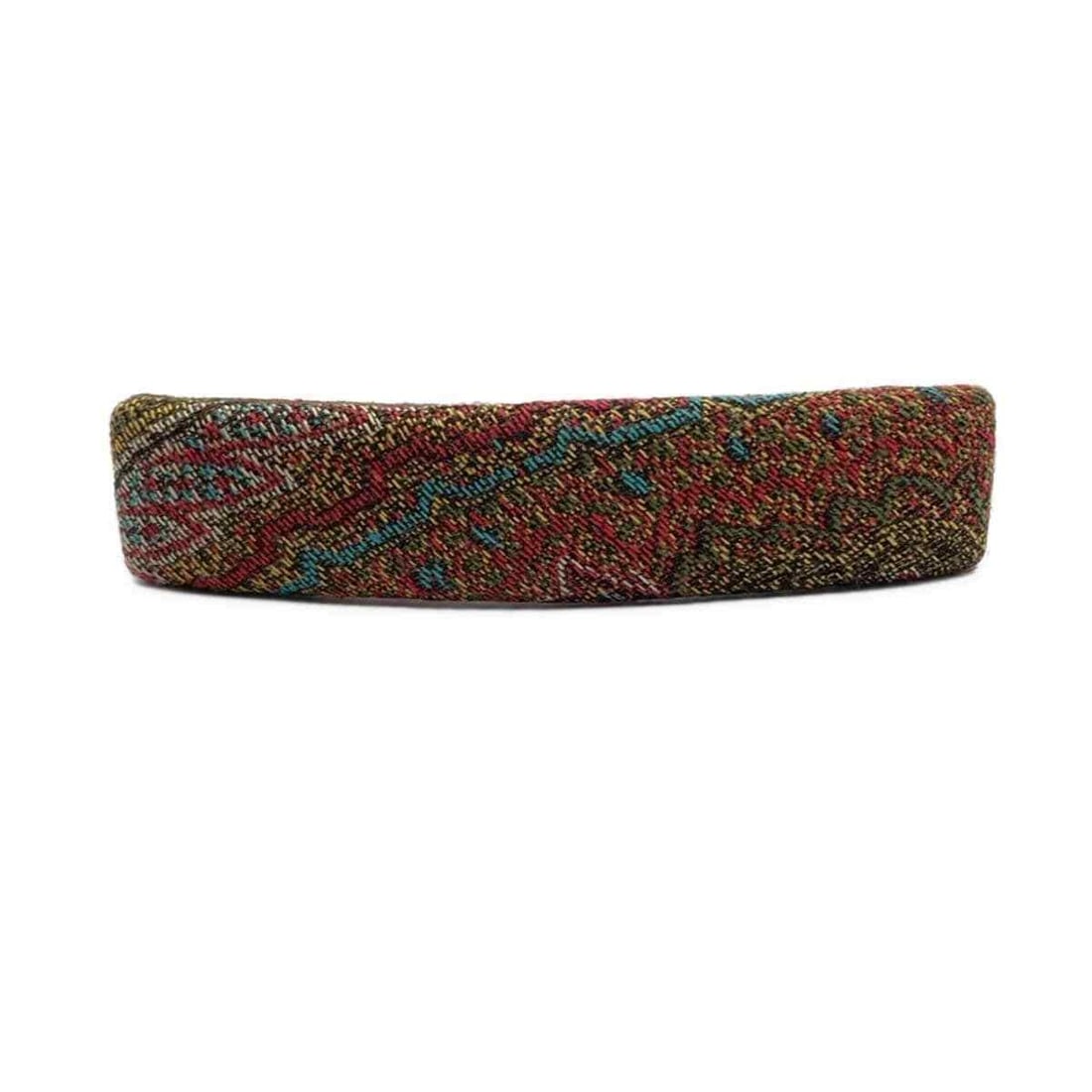 Auth ETRO - Red Gold Multi: Auth ETRO - Red Gold Multi Jacquard Other Jewellery Condition: Pre-owned Brand: ETRO Style: Other Jewellery Color: Red, Gold, Multi Material: Jacquard Note: This will be shipped by FedEx. Please n