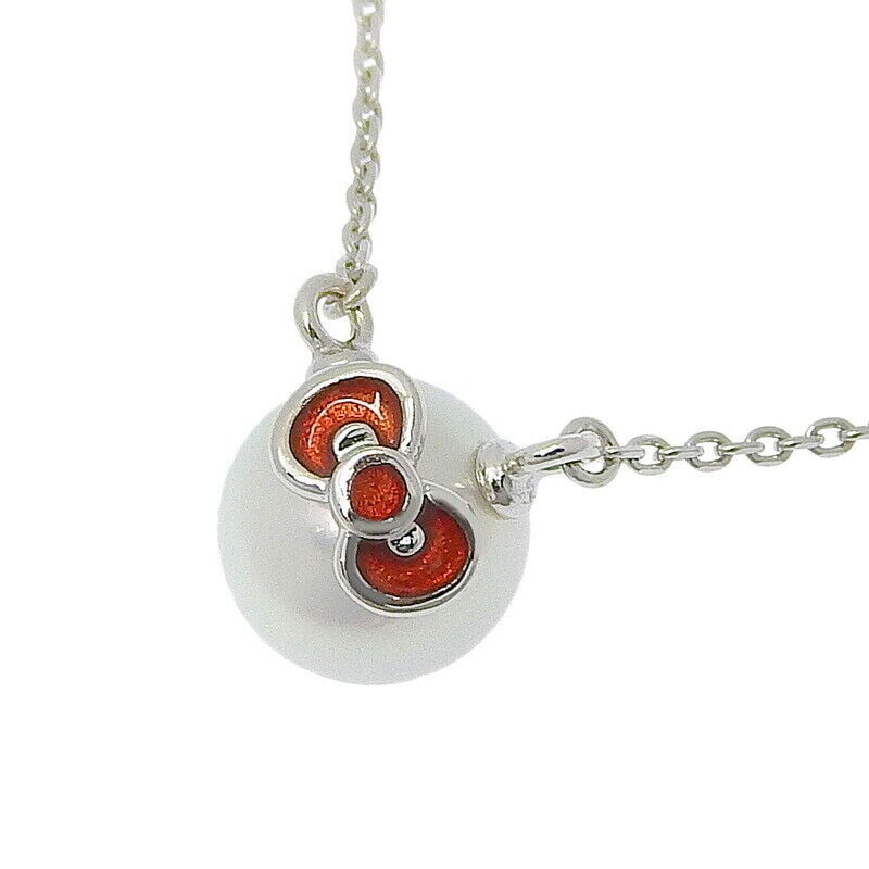 MIKIMOTO Return Hello Kitty Pearl Necklace: MIKIMOTO Return Hello Kitty Pearl Necklace K18WG White Gold Pendant Condition: Pre-owned Brand: MIKIMOTO Country: Japan SN: MOR_0820 Main Stone Creation: Natural Main Stone: Pearl Materia