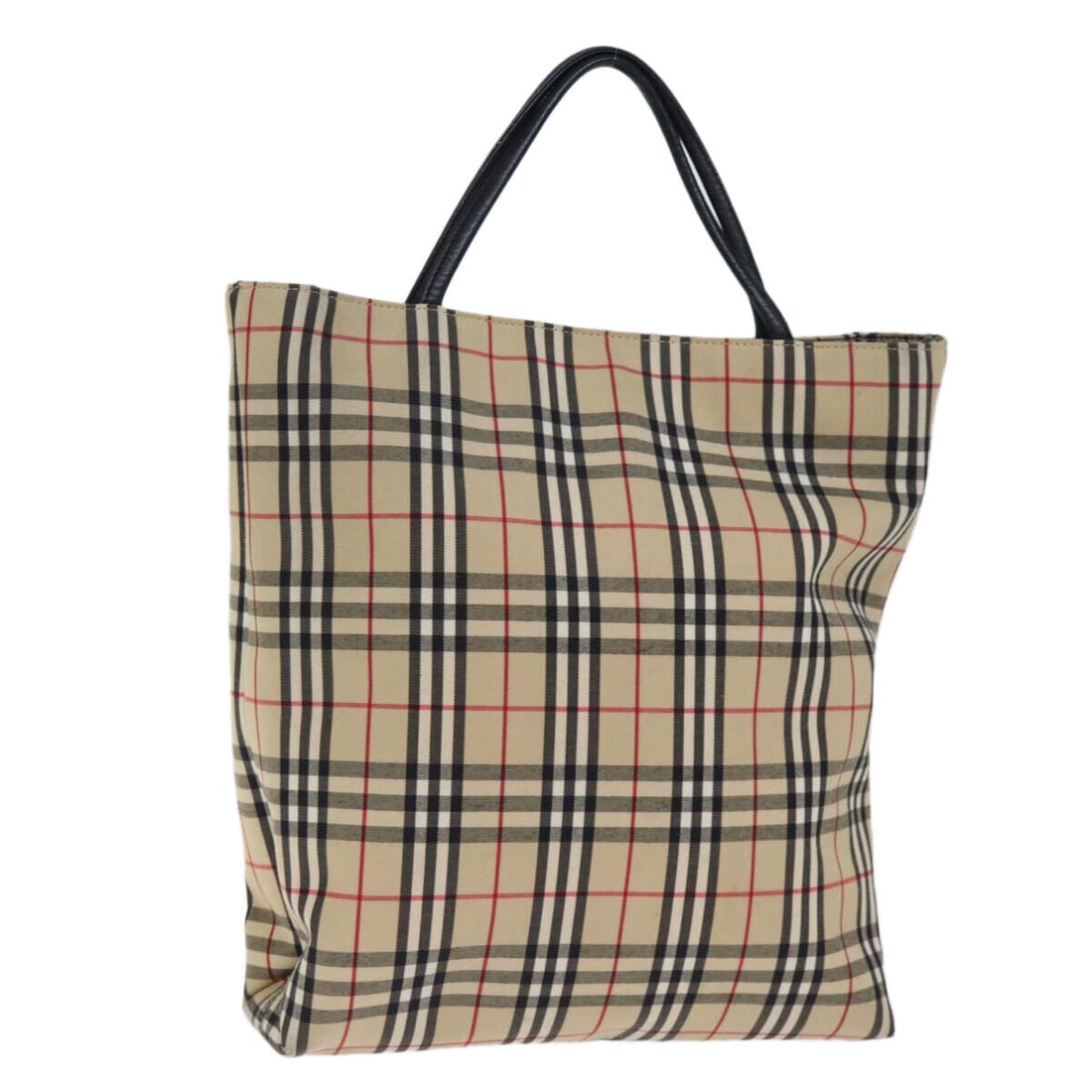 BURBERRY Nova Check Hand Bag Nylon: BURBERRY Nova Check Hand Bag Nylon Beige Auth bs14289 Condition: Pre-owned Brand: BURBERRY Style: Hand Bag Material: Nylon Exterior Color: Beige Size: See Description Bag Height: 12.2inch