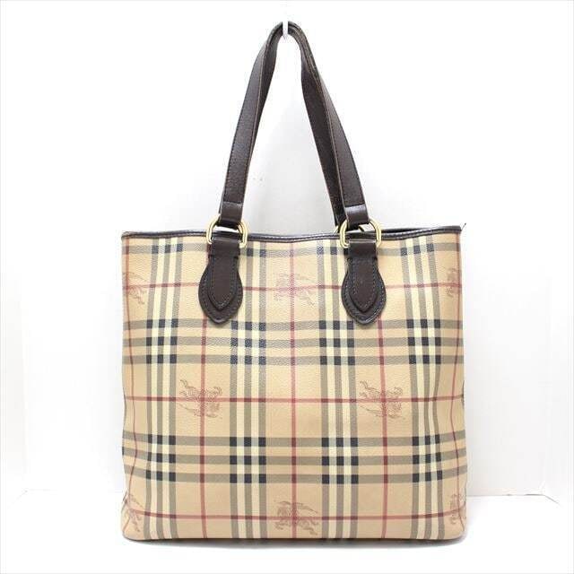 Auth BURBERRY PRORSUM - Beige Dark: Auth BURBERRY PRORSUM - Beige Dark Brown Multi PVC Leather Tote Bag Condition: Pre-owned Brand: BURBERRY PRORSUM Style: Tote Bag Exterior Color: Beige, Dark Brown, Multi Exterior Material: PVC, Leathe