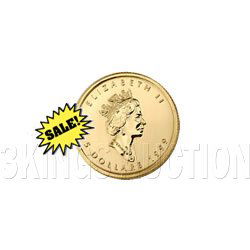 Canada Maple Leaf Tenth Ounce Gold Coin (Date Our Choic: Canada Maple Leaf Tenth Ounce Gold Coin (Date Our Choice) **|**|** MSRP: $500