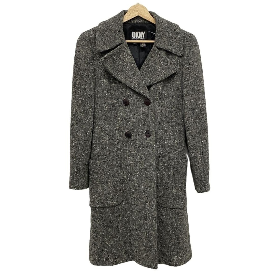 Auth DKNY Gray Womens Coat: Auth DKNY Gray Womens Coat Condition: Pre-owned Brand: DKNY Style: Coat Color: Gray Outer Shell Material: Please see the photo of the quality tag ConditionRank: 6 Department: Womens <