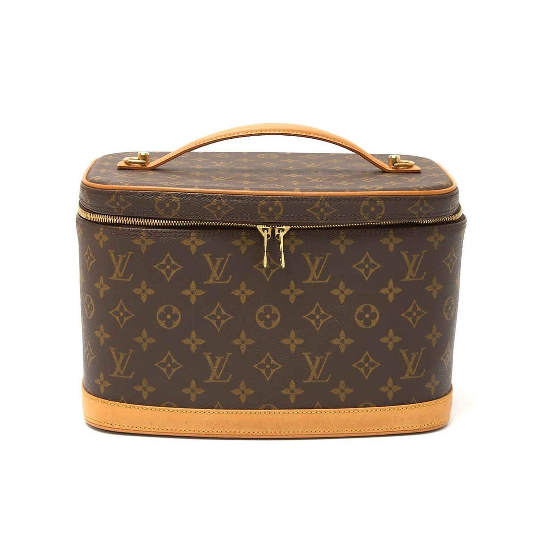 LOUIS VUITTON LOUIS Vuitton Nice M47280: LOUIS VUITTON LOUIS Vuitton Nice M47280 Cosmetics Vanity Handbag Case Condition: Pre-owned Brand: LOUIS VUITTON Country: Japan SN: MOR_0820 Department: NA Occasion: Travel Style: NA <