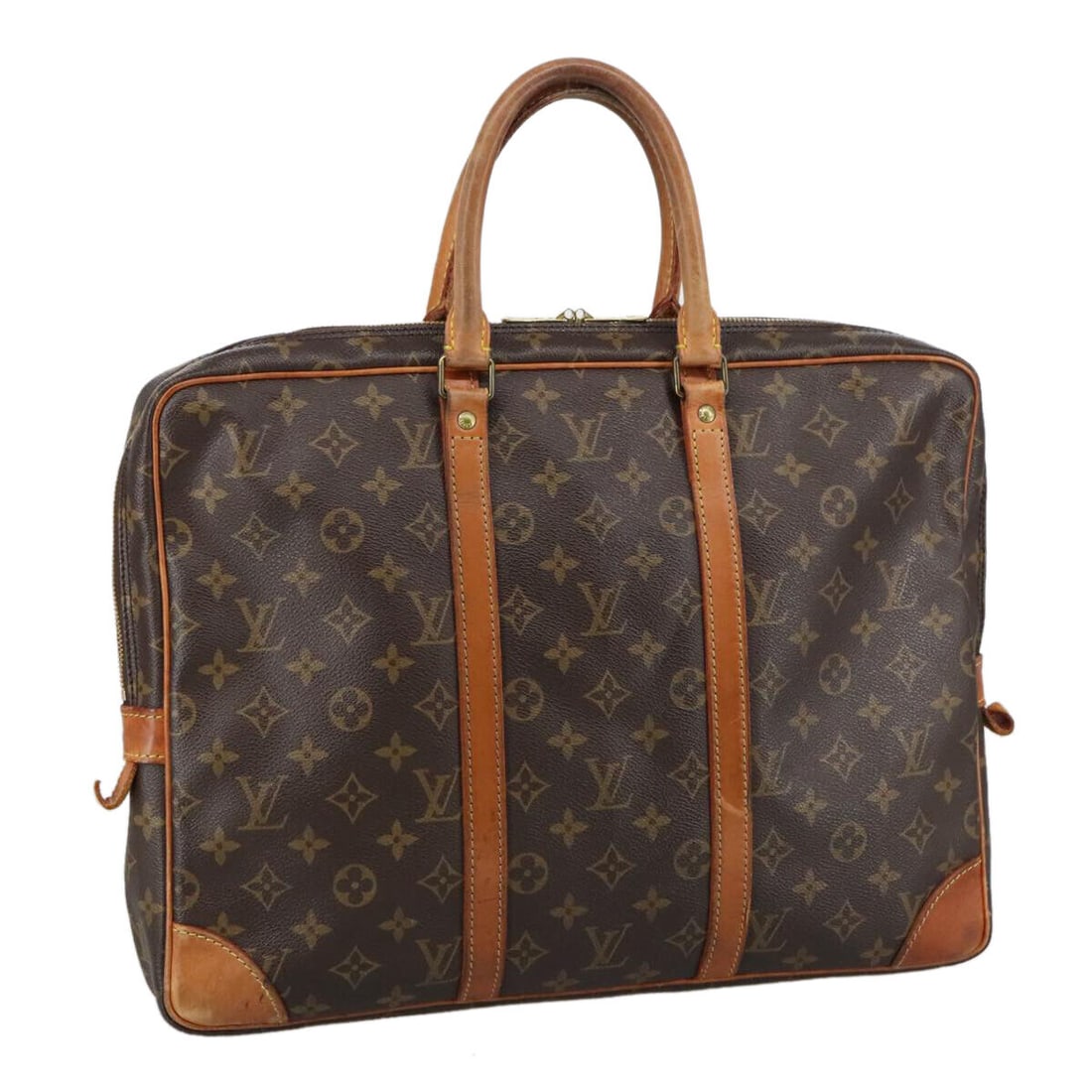 LOUIS VUITTON Monogram Porte Documents Voyage: LOUIS VUITTON Monogram Porte Documents Voyage Business Bag M52005 Auth 102751 Condition: Pre-owned Brand: LOUIS VUITTON Style: Business Bag Material: Monogram Canvas Exterior Color: Monogram Size: