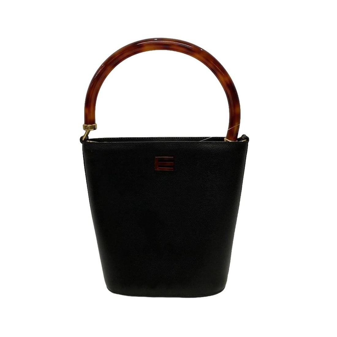 Auth ETRO - Black Brown Leather: Auth ETRO - Black Brown Leather Plastic Handbag Condition: Pre-owned Brand: ETRO Style: Handbag Exterior Color: Black, Brown Exterior Material: Leather, Plastic ConditionRank: 6 Departmen