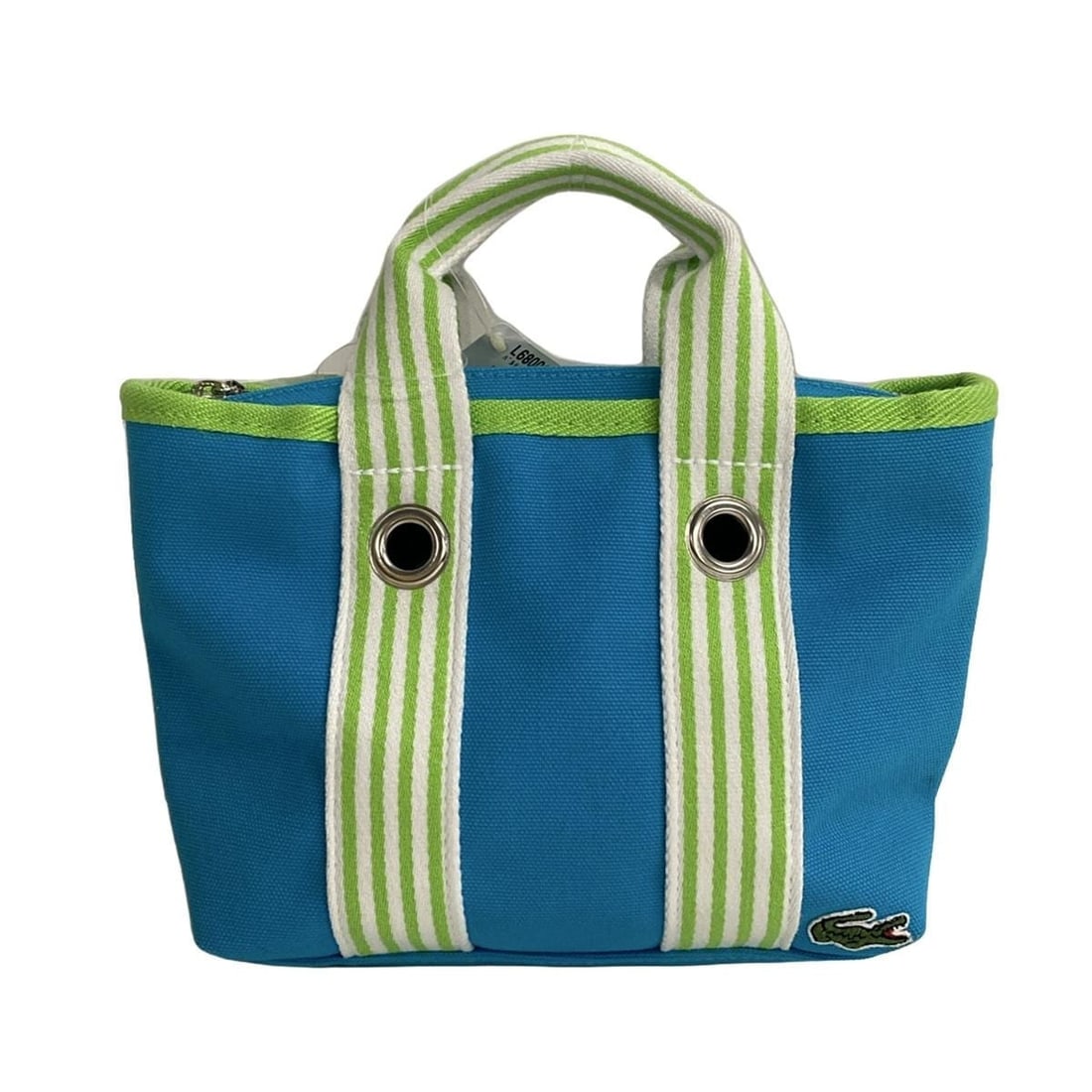Auth Lacoste - Blue Light Green: Auth Lacoste - Blue Light Green Canvas Tote Bag Condition: Pre-owned Brand: Lacoste Style: Tote Bag Exterior Color: Blue, Light Green Exterior Material: Canvas ConditionRank: 7 Department