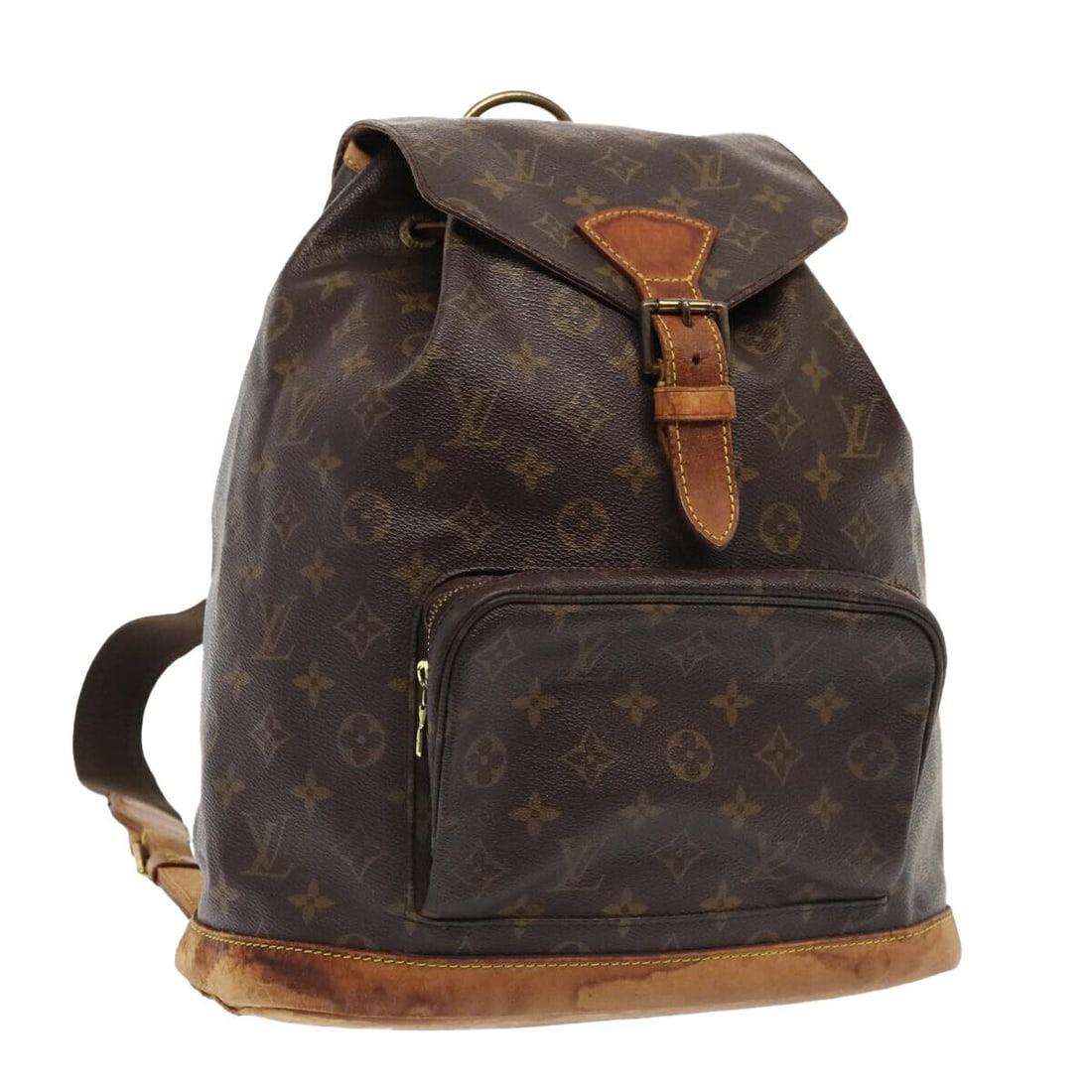 LOUIS VUITTON Monogram Montsouris GM Backpack: LOUIS VUITTON Monogram Montsouris GM Backpack M51135 LV Auth bs18434 Condition: Pre-owned Brand: LOUIS VUITTON Style: Backpack Material: Monogram Canvas Exterior Color: Monogram Size: See Descript