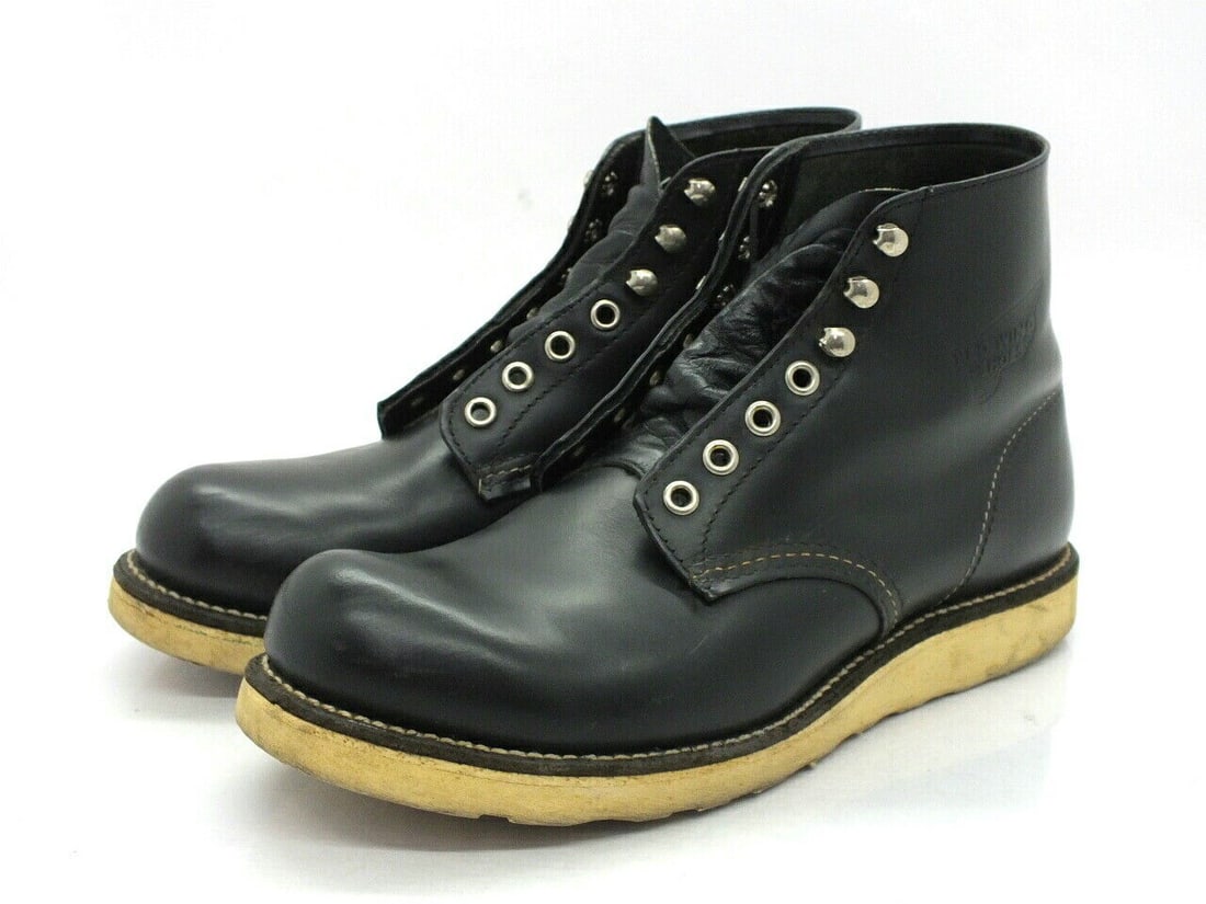 RED WING Body 8165 Round USA:: RED WING Body 8165 Round USA: 8D Round Work Boots Shoe Race Miyakojo Condition: Pre-owned Brand: RED WING Country: Japan SN: MOR_0820 Department: NA Type: Boot Character: Boots U