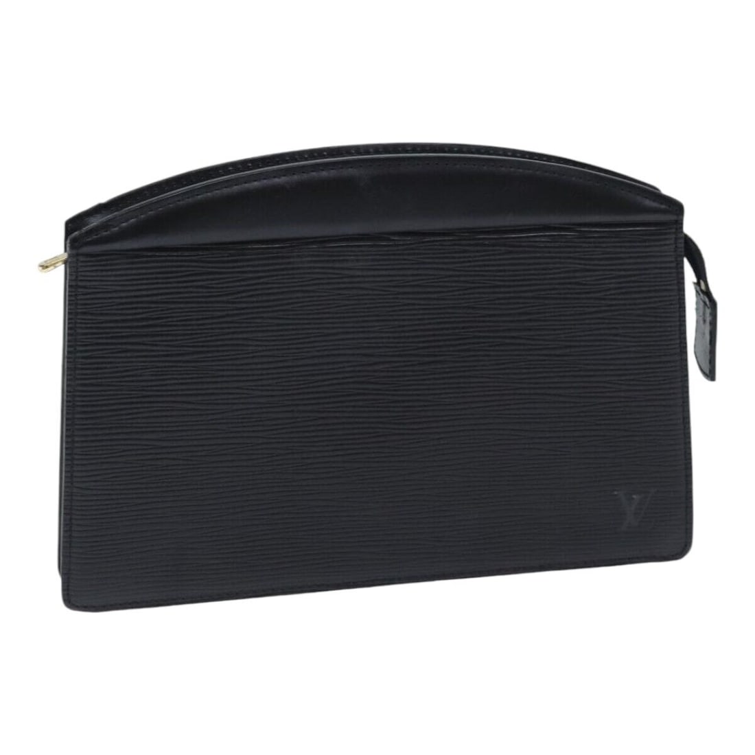 LOUIS VUITTON Epi Trousse Crete Pouch: LOUIS VUITTON Epi Trousse Crete Pouch Black M48402 LV Auth am6854 Condition: Pre-owned Brand: LOUIS VUITTON Style: Pouch Material: Epi Leather Exterior Color: Black Size: See Description