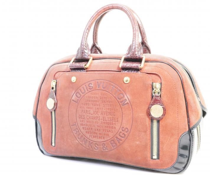 LOUIS VUITTON Stamp Bag GM Handbag: LOUIS VUITTON Stamp Bag GM Handbag M95236 Rare 231228N Condition: Pre-owned Brand: LOUIS VUITTON Model: M95236 Style: Hand Bag Exterior Material: Leather Exterior Color: Unknown Departmen