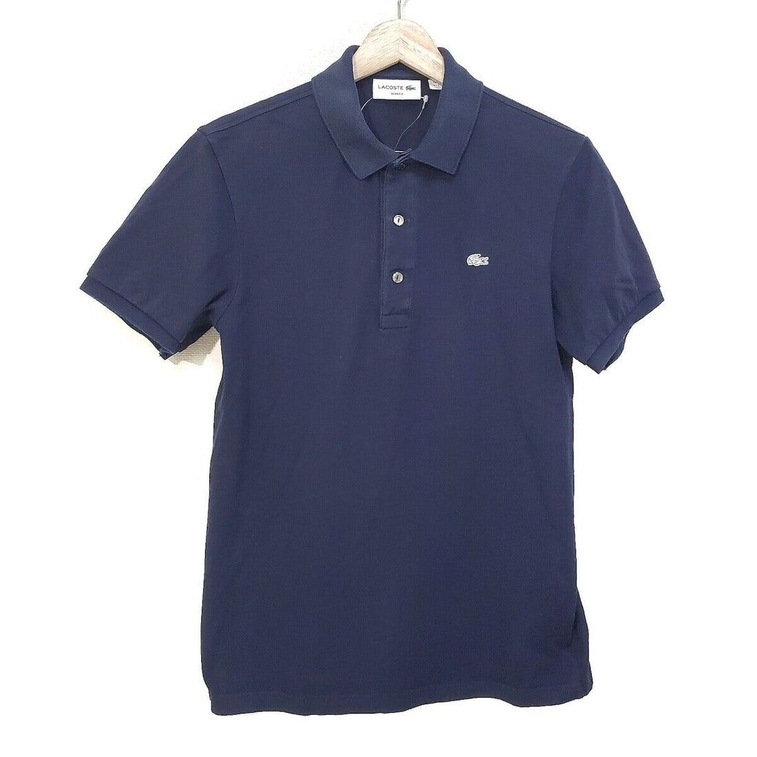 Auth Lacoste - Dark Navy: Auth Lacoste - Dark Navy Polo Shirt Condition: Pre-owned Brand: Lacoste Style: Polo Shirt Color: Dark Navy Material: Please see the photo of the quality tag ConditionRank: 7 Department: