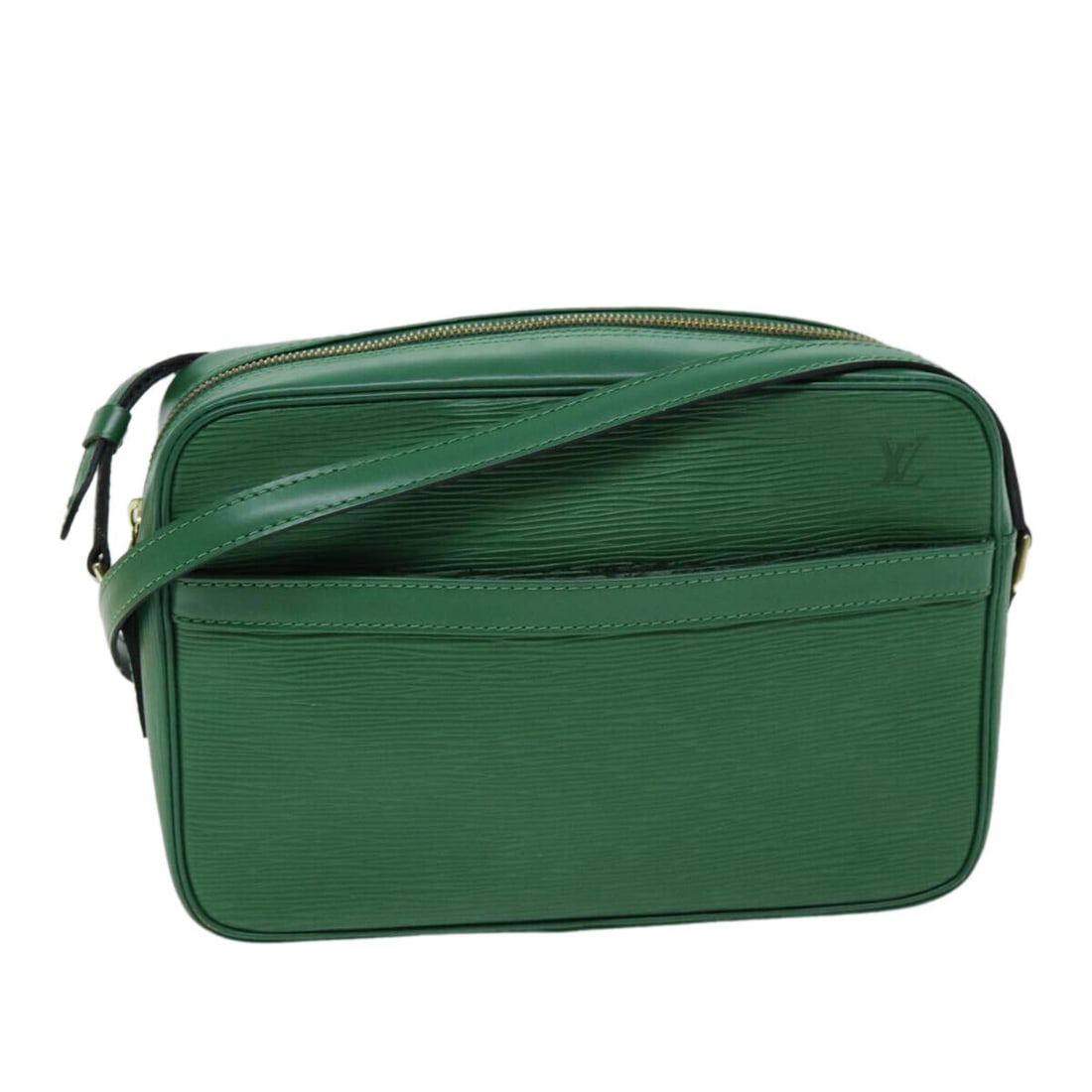 LOUIS VUITTON Epi Trocadero 27 Shoulder: LOUIS VUITTON Epi Trocadero 27 Shoulder Bag Green M52314 LV Auth 75167 Condition: Pre-owned Bag Height: 6.9inch(Approx) / 17.5cm(Approx) Bag Depth: 2.6inch(Approx) / 6.5cm(Approx) Bag Length: 10.6inch