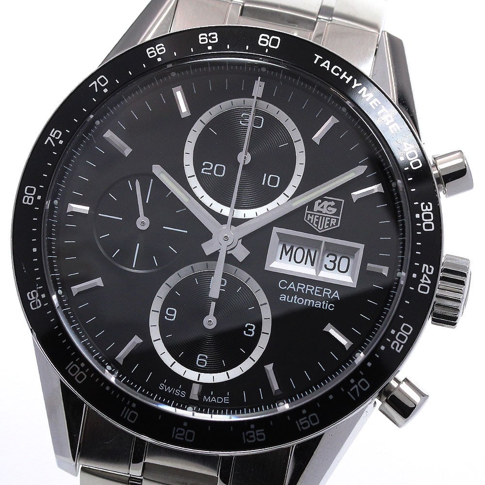 TAG HEUER CV201AG Caliber 16 Day-Date: TAG HEUER CV201AG Caliber 16 Day-Date Chronograph Automatic Condition: Pre-owned Brand: TAG HEUER Country: Japan SN: MOR_0820 With Manual/Booklet: No Watch Shape: Round Department: Unise