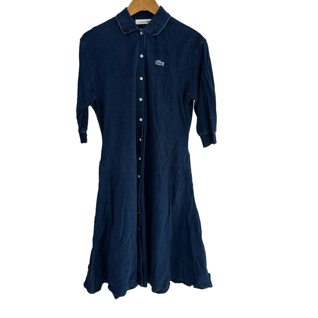 Auth Lacoste - Navy Dress: Auth Lacoste - Navy Dress Condition: Pre-owned - Good Brand: Lacoste Style: Dress Color: Navy Material: Please see the photo of the quality tag ConditionRank: 6 Department: Typ