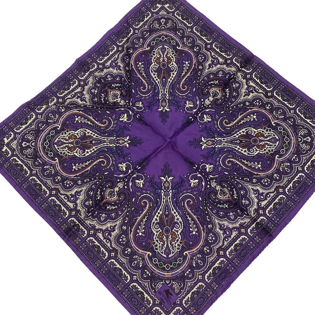 Auth ETRO - Purple Multi Silk: Auth ETRO - Purple Multi Silk Scarf Condition: Pre-owned Brand: ETRO Style: Scarf Color: Purple, Multi Material: Silk ConditionRank: 6 Type: Scarf SKU no: RBJ2266186324