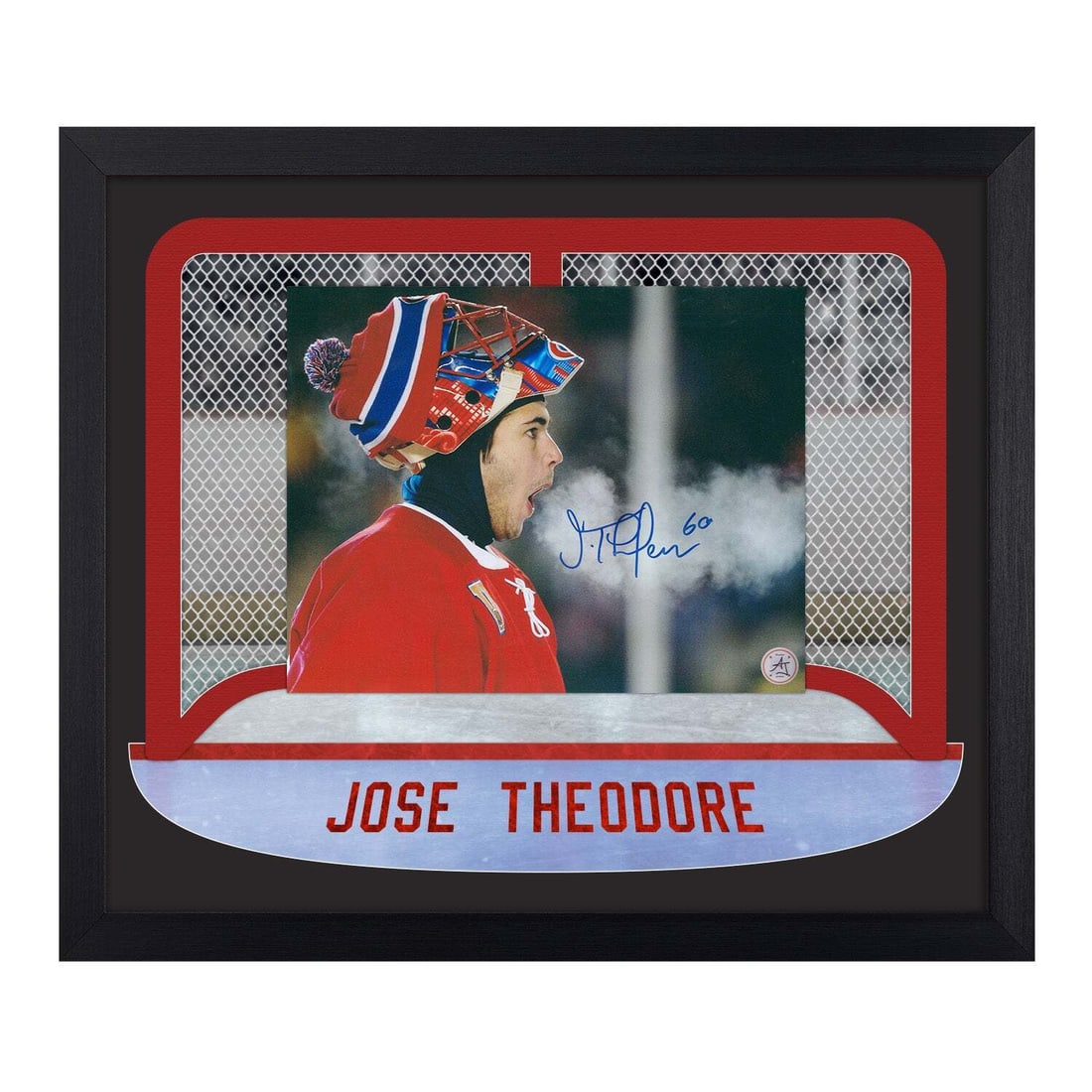 jose theodore signed montreal goalie mask between the pipes 23x27 frame: jose theodore signed montreal goalie mask between the pipes 23x27 frame Jose Theodore Signed Montreal Goalie Mask Between The Pipes 23x27 Frame Guidelines for Bidding We recommend for all bidders to r